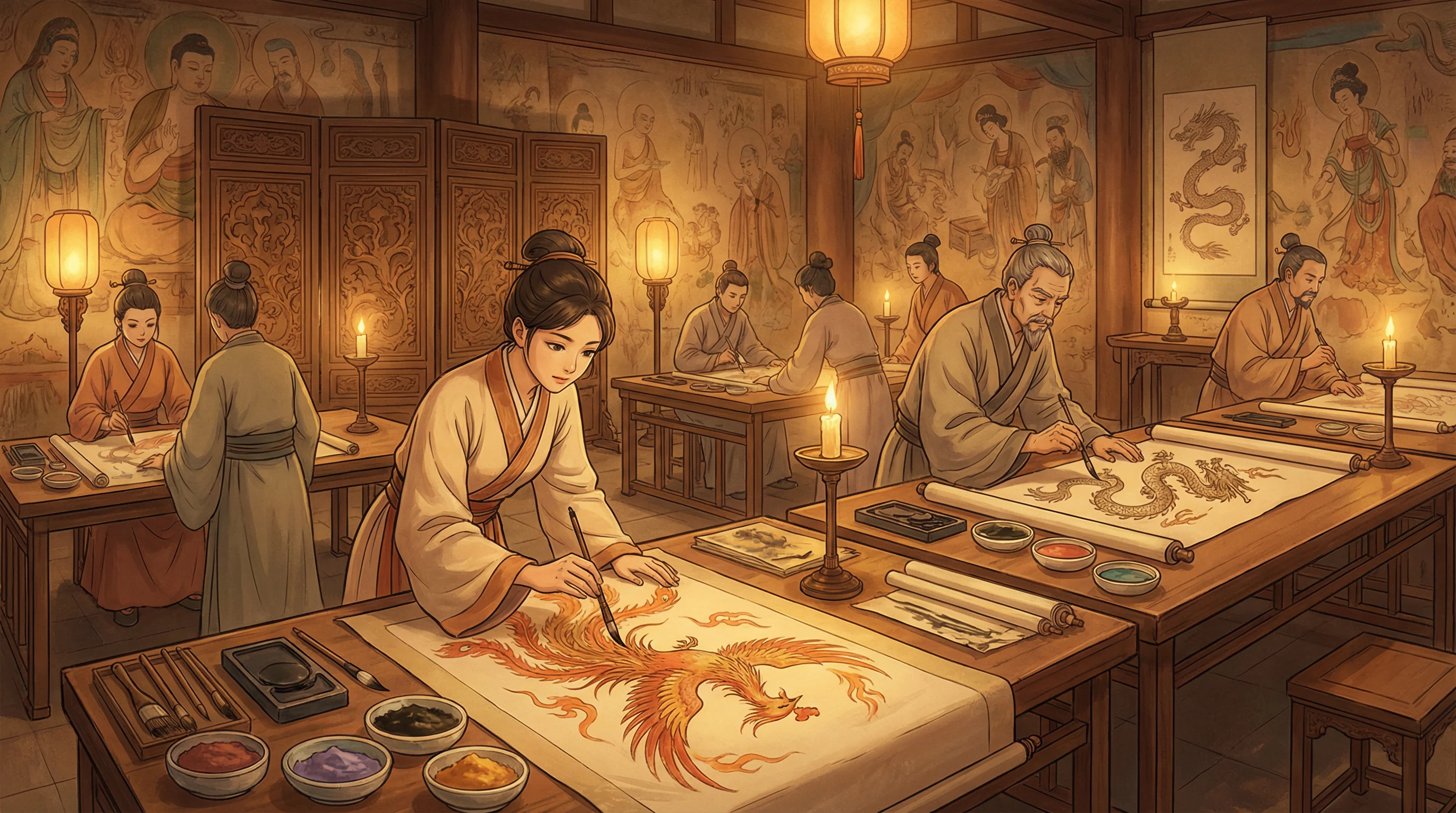 画师入驻 - 爱幸福导航 国风动漫画师